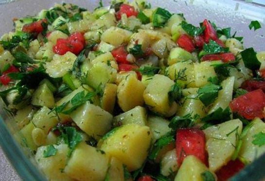 Patates Salatas Ka Kalori